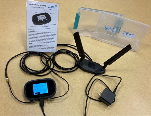 Components of the WiFi To Go kit